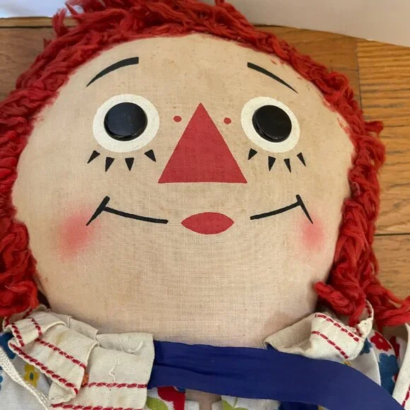 Knickerbocker "Teach and Play" Raggedy Ann Vintage 60s - Picture 4 of 16